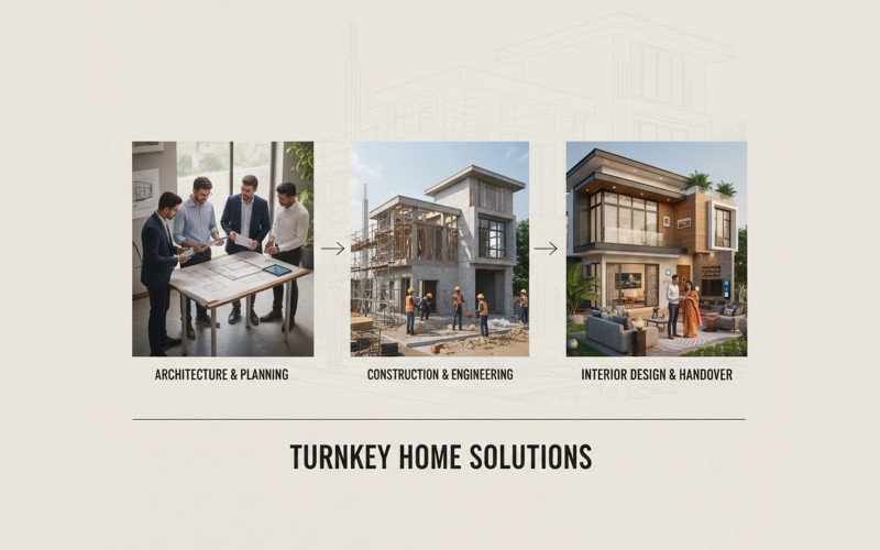 Turnkey Home Construction Services – One Solution, One Price